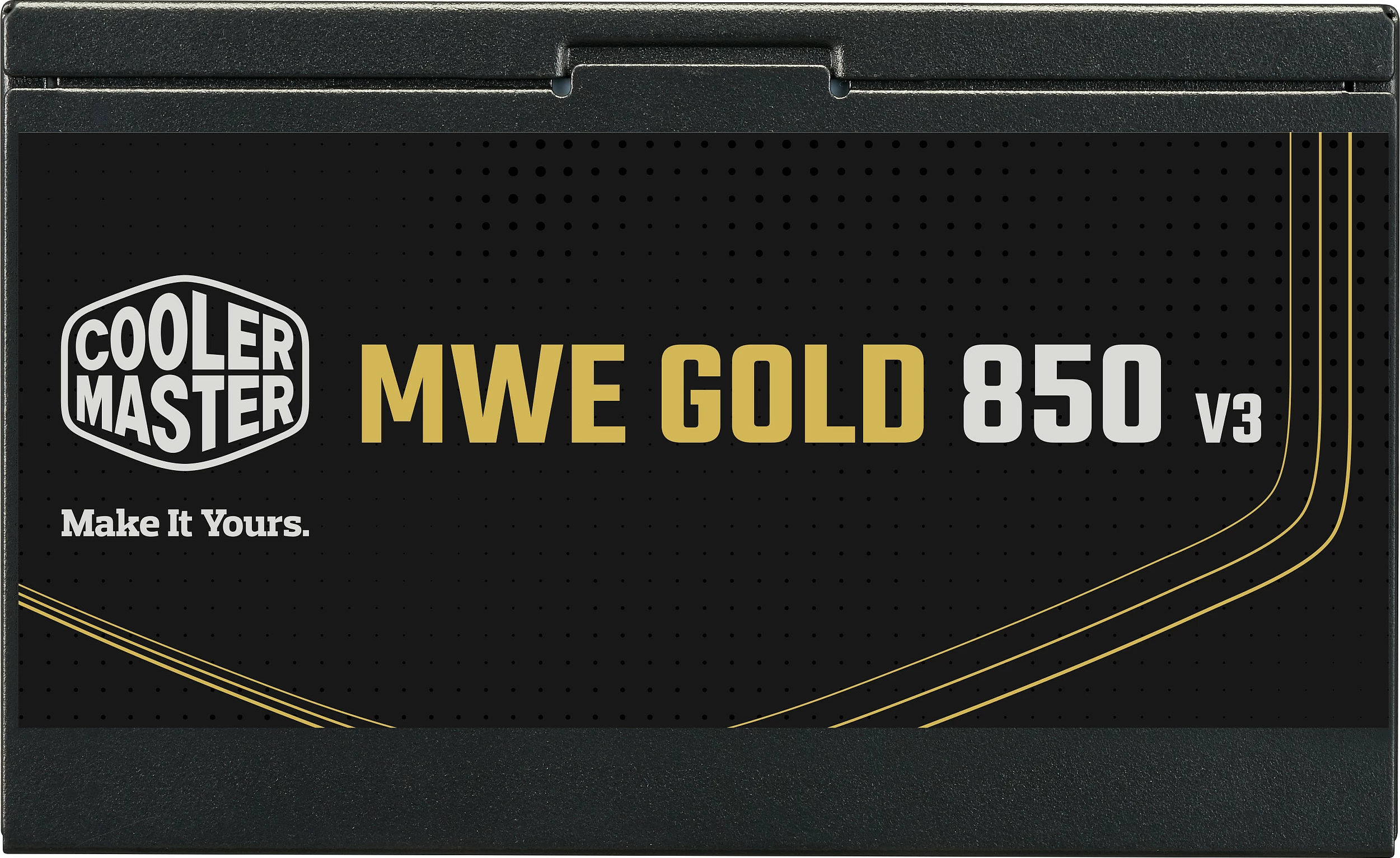 Furnizues rryme Cooler Master MWE Gold 850 V3, ATX 3.1, 850W, 80 Plus Gold, Non‑Modular, i zi
