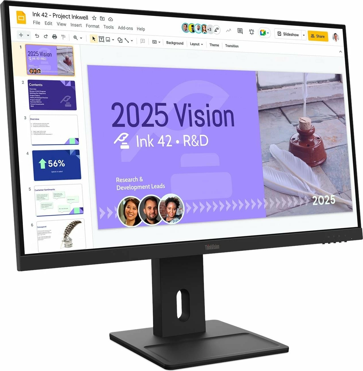 Monitor Lenovo ThinkVision E27Q-40 27" QHD IPS 100Hz (64BDGAT4EU), i zi