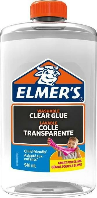 Ngjitës PVA transparent Elmer's Clear Glue 946 ml, i larshëm, 1 copë