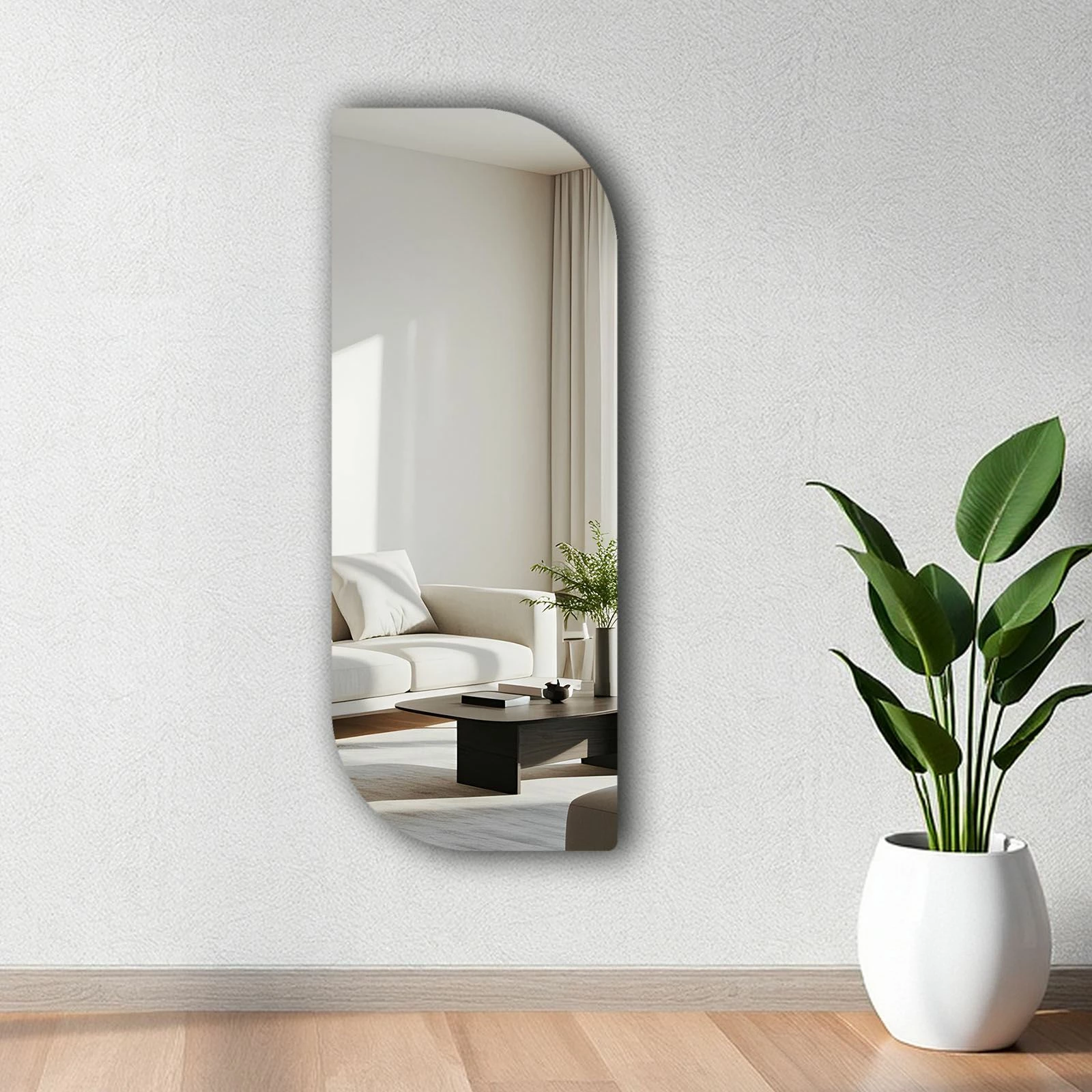Pasqyrë Skye Decor, 52135Ayna-005, shumëngjyrëshe, 52x135cm