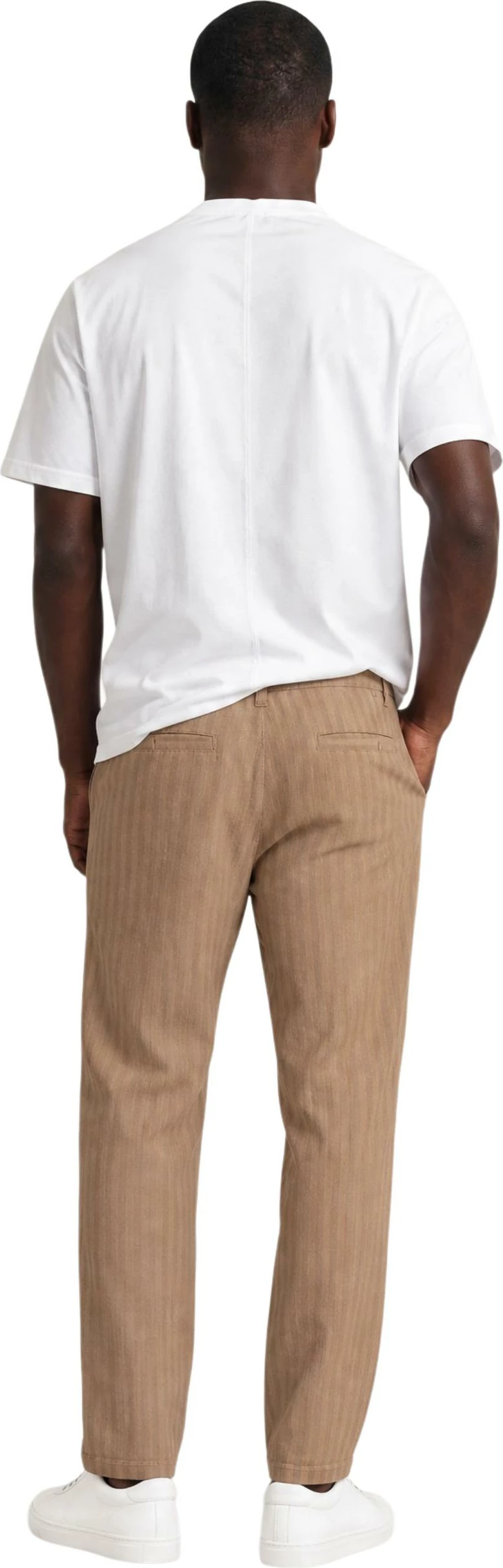 Pantallona për meshkuj Hydra Clothing SLE6PT031214U, kafe balte [Madhësia: W38]
