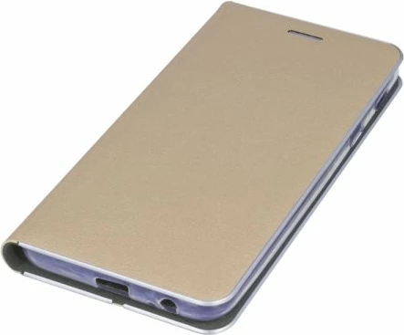 Mbështjellës flip HAVANA për Huawei P30, MPN 8427, ari me buzë argjendi