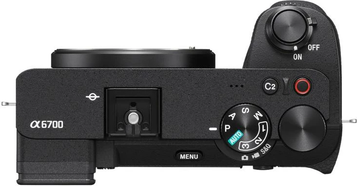 Kamerë dixhitale mirrorless, Sony Alpha 6700 (ILCE-6700B), APS-C 26MP Exmor R, BIONZ XR, IBIS 5-aksësh, 4K 60/120p, E-mount, trup, e zezë