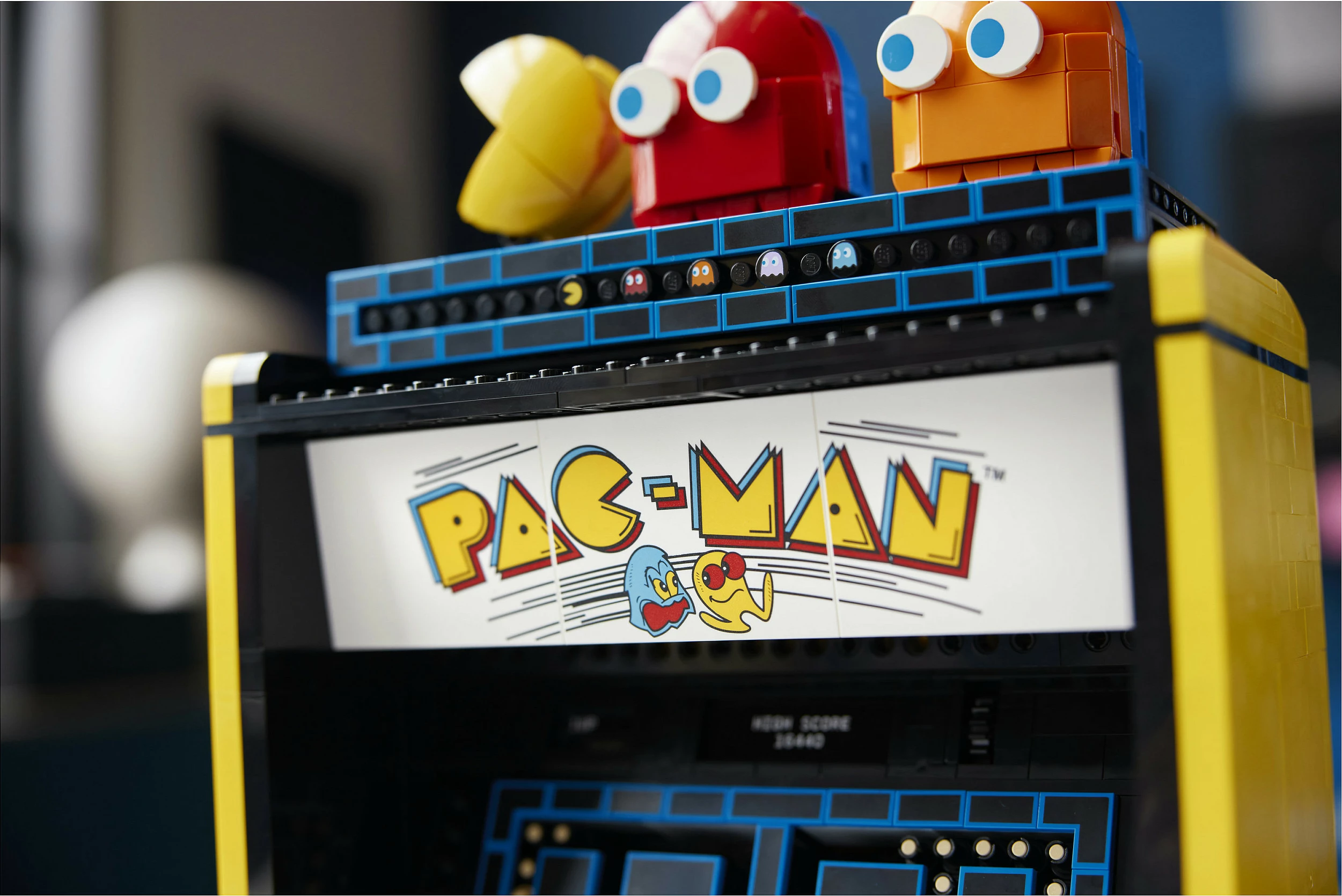 Set ndërtimi LEGO Icons PAC-MAN Arcade 10323, 2651 pjesë, multikolor