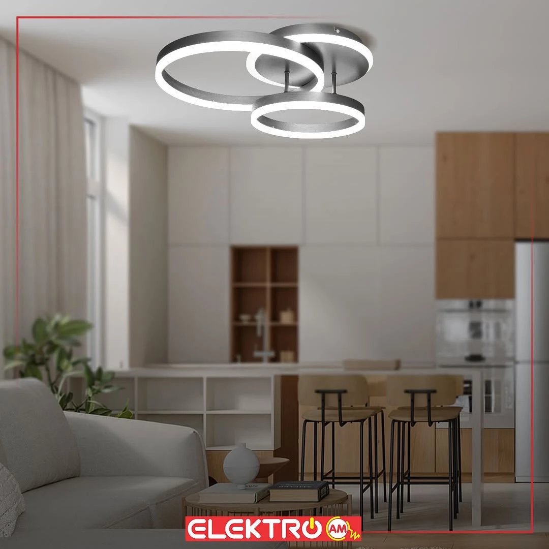 Abazhur LED tavani H467-GR