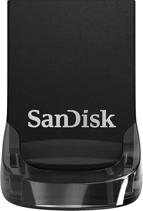 USB flash SanDisk Ultra Fit 32GB, USB 3.2, 130MB/s, i zi, 3 copë