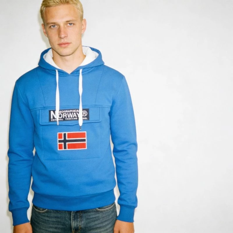 Duks për meshkuj Geographical Norway, blu [Madhësia: M]