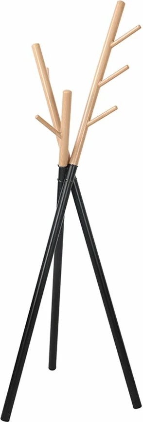 Varëse rrobash Osaka, e zezë-natyrale, 60x52x172