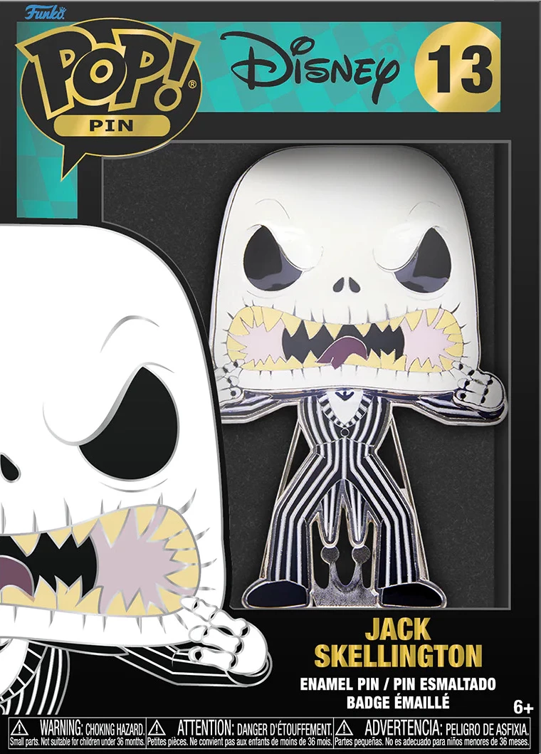 Pin koleksionues Funko POP! Disney Nightmare Before Christmas Jack Skellington
