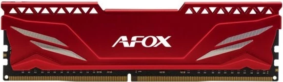 RAM Memorje desktop AFOX AFLD416PS1CA 16GB DDR4 3200MHz CL16 XMP 2.0, e kuqe, 1 modul
