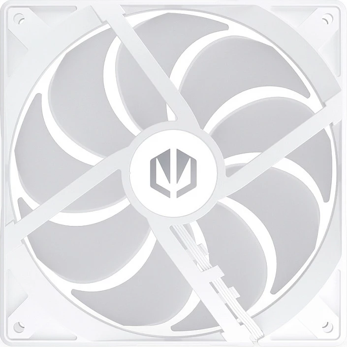 Ventilator për kasë Endorfy Stratus 140 White PWM ARGB, 140mm, ARGB, i bardhë