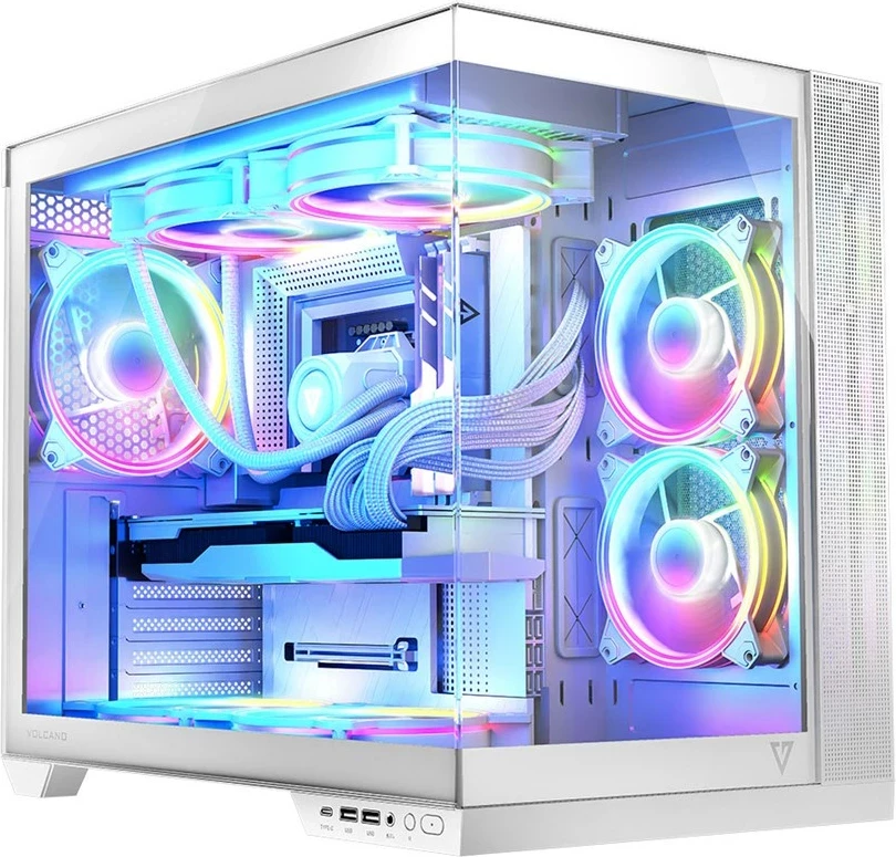 Kasë MODECOM Volcano Panorama APEX ARGB 7F MIDI, Gri