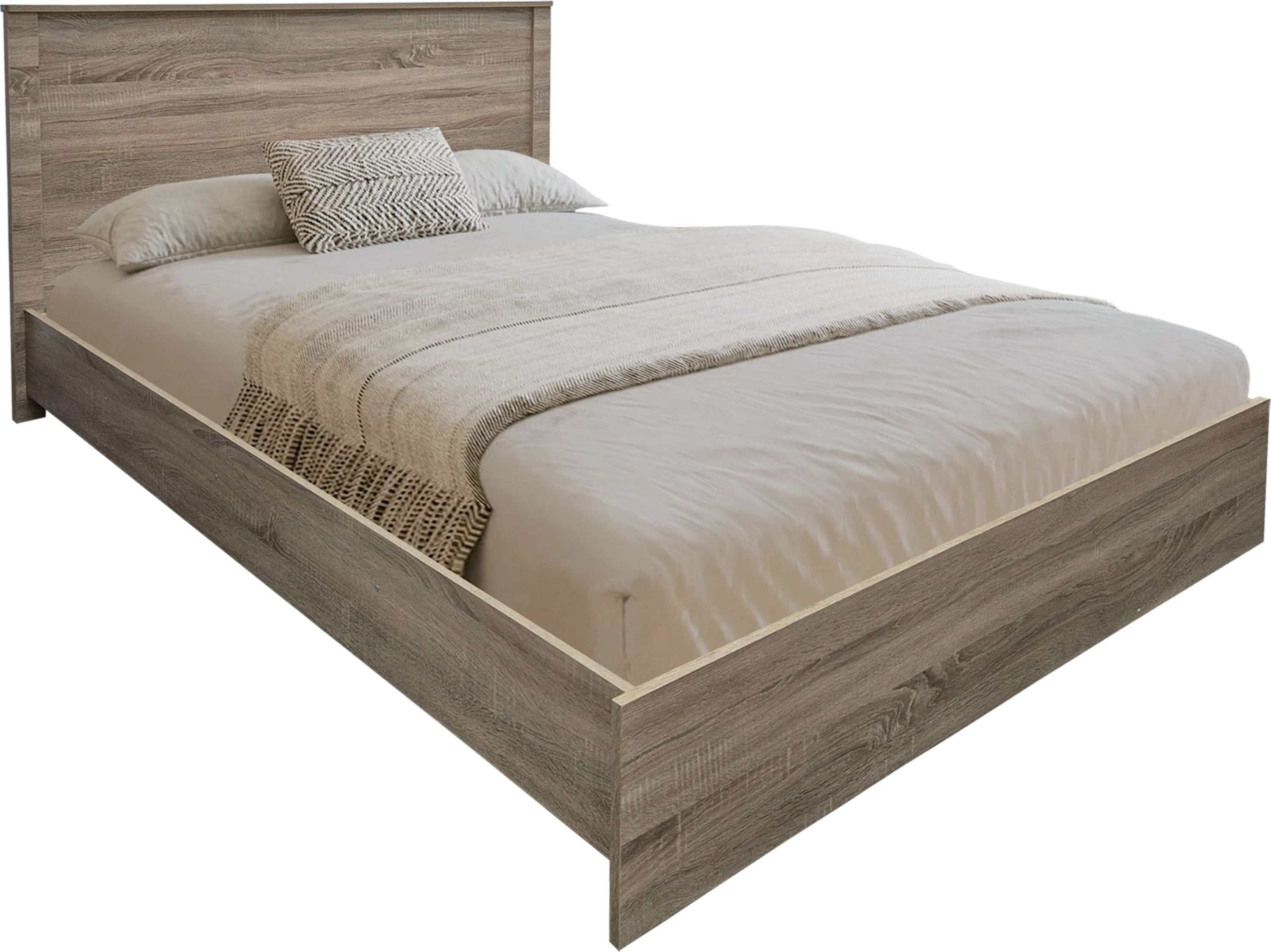 Set dhome gjumi Athos, ngjyrë sonoma, krevat 140x200cm, set 4 pjesë