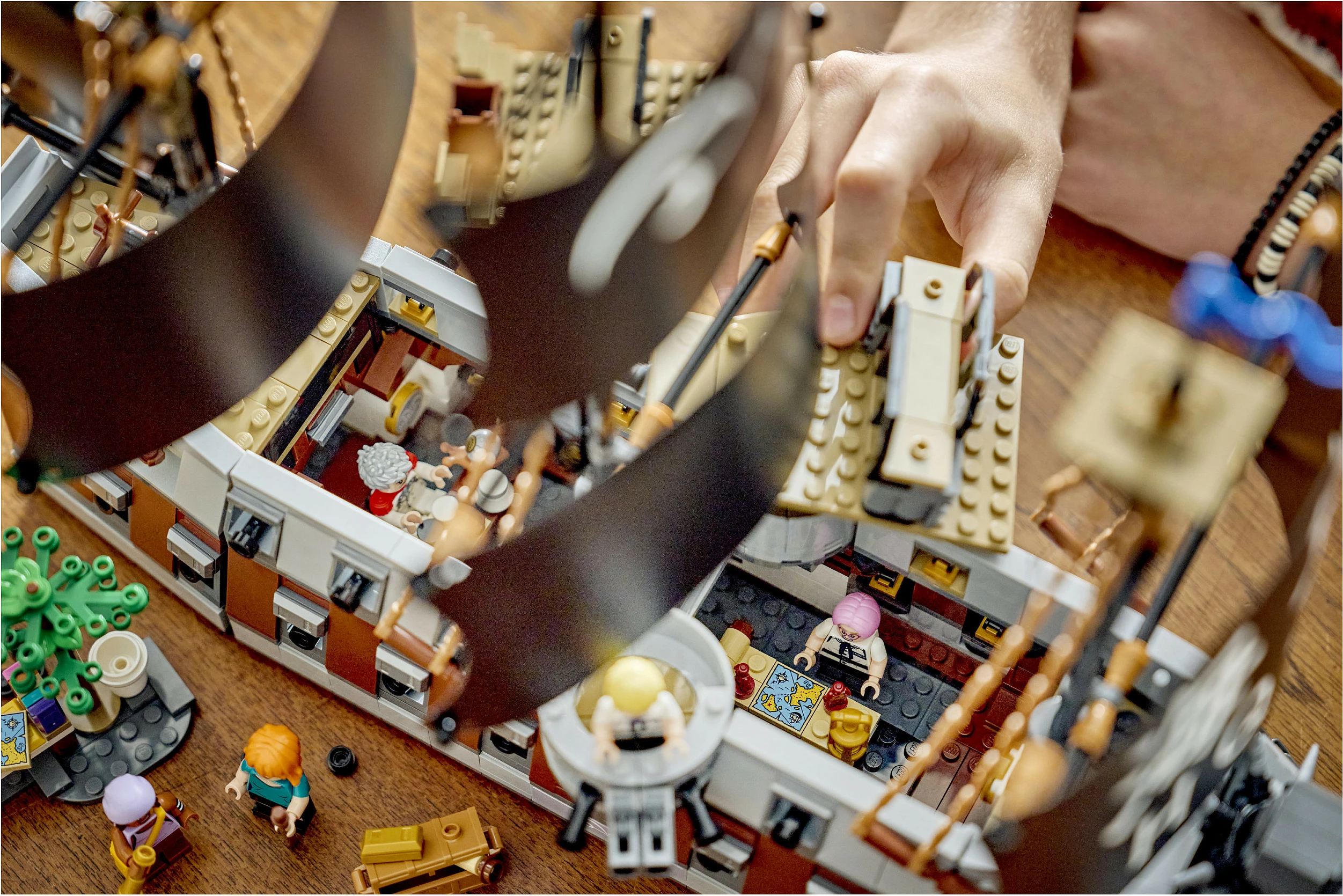 Set LEGO One Piece 75646 Garp’s Marine Battleship, 1705 pjesë, 9+