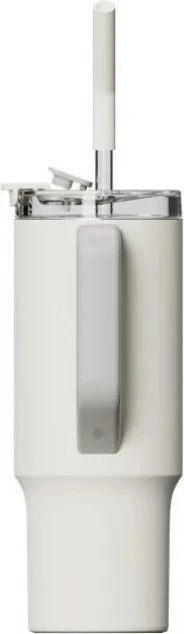 Termokupë Xiaomi Straw Mug XMXGB01PL 1 L, inox, me pipë, e bardhë