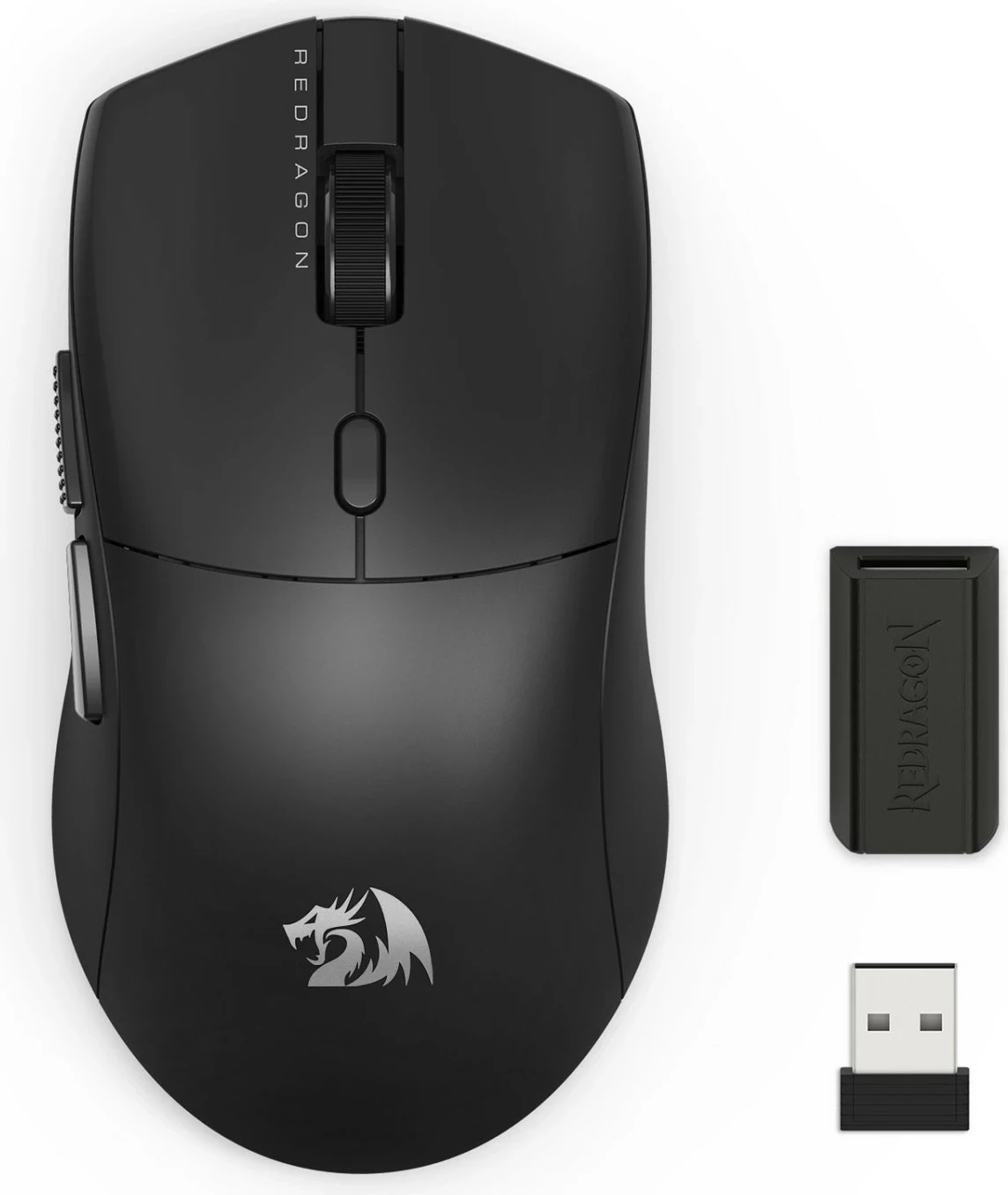 Maus gaming Redragon M919-ULT SPARDA, wireless/me kabllo, 45000 DPI, USB-C, i zi