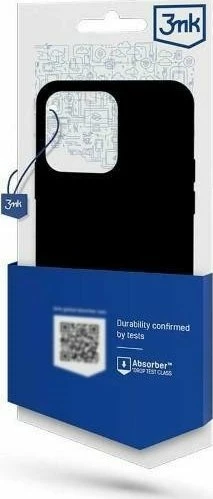 Mbështjellës 3MK Matt Case për Motorola Moto Edge 30 Neo, TPU, karikim wireless, i zi