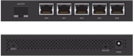 Router Ubiquiti EdgeRouter X SFP, Ethernet WAN, Gigabit Ethernet, E zezë