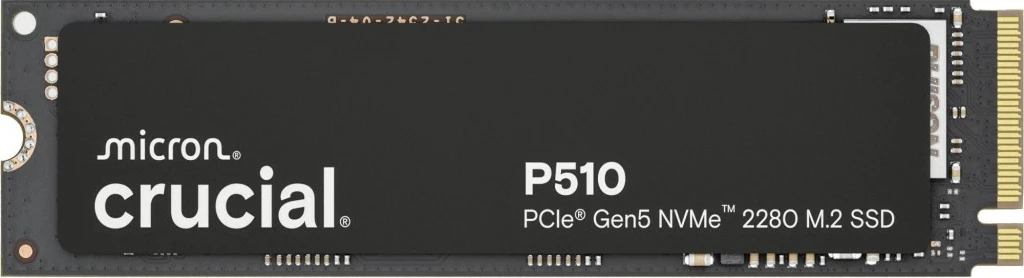 SSD Crucial P510 1TB NVMe PCIe Gen5 M.2 2280 zi