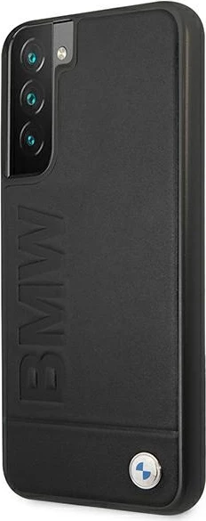 Mbështjellës BMW Signature për Samsung Galaxy S22+, hardcase, i zi