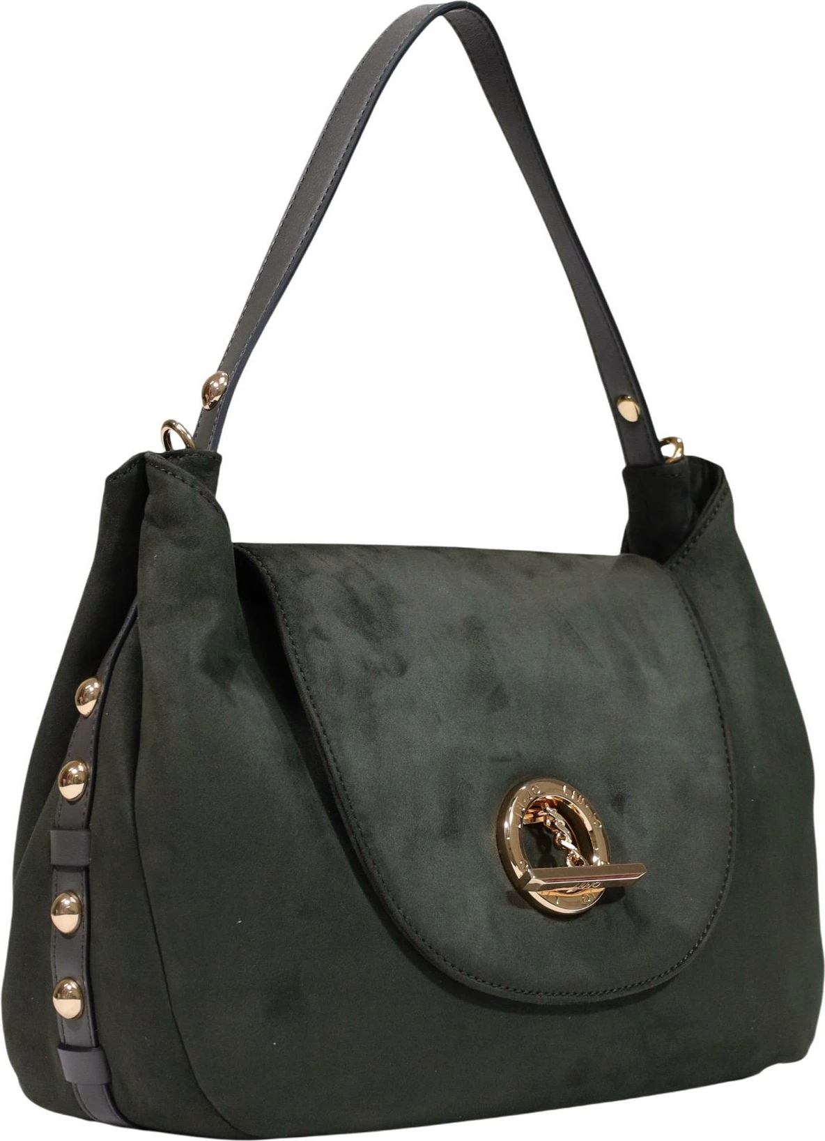 Çantë dore për femra Liu Jo Boston Bag AF6113 T711A, e gjelbër e errët