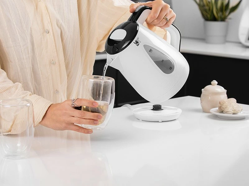 Ibrik elektrik Lafe CEG018, 1.7L, 2200W, i bardhë