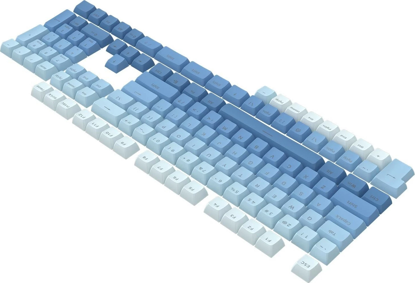 Keycaps Redragon A134 Ombre Blue