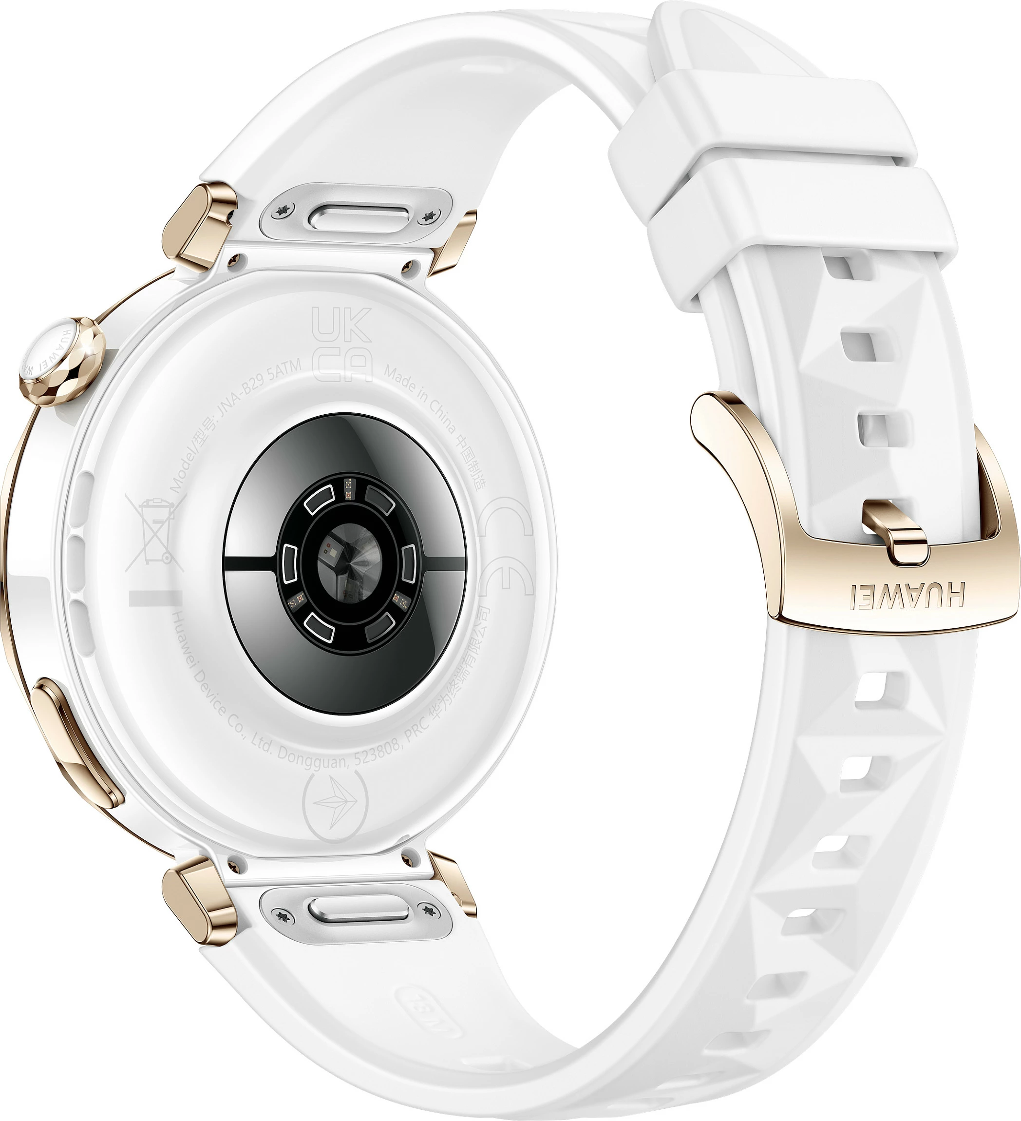Smartwatch HUAWEI WATCH GT5 Pro 42mm, AMOLED, 323mAh, GPS, bardhë