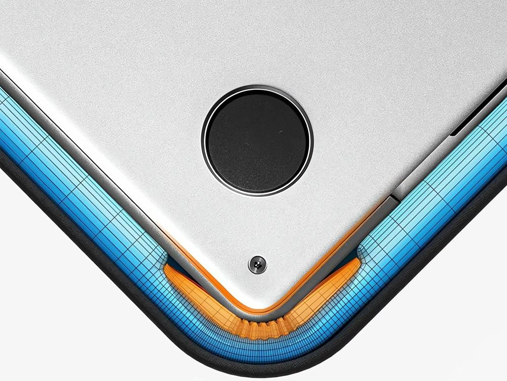 Mbështjellës laptopi Tech-Protect Defender 13-14", i zi