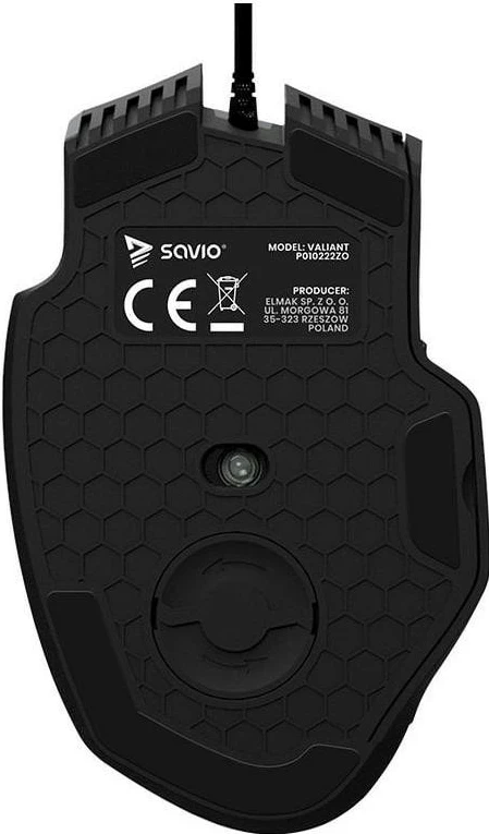 Maus gaming Savio Valiant, RGB, 12400 DPI, i zi