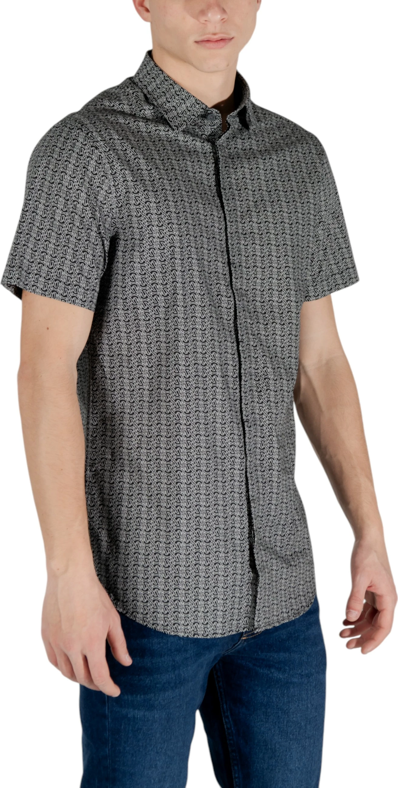 Maicë polo për meshkuj Armani Exchange XM000624 AF13184, e zezë [Madhësia: XS]