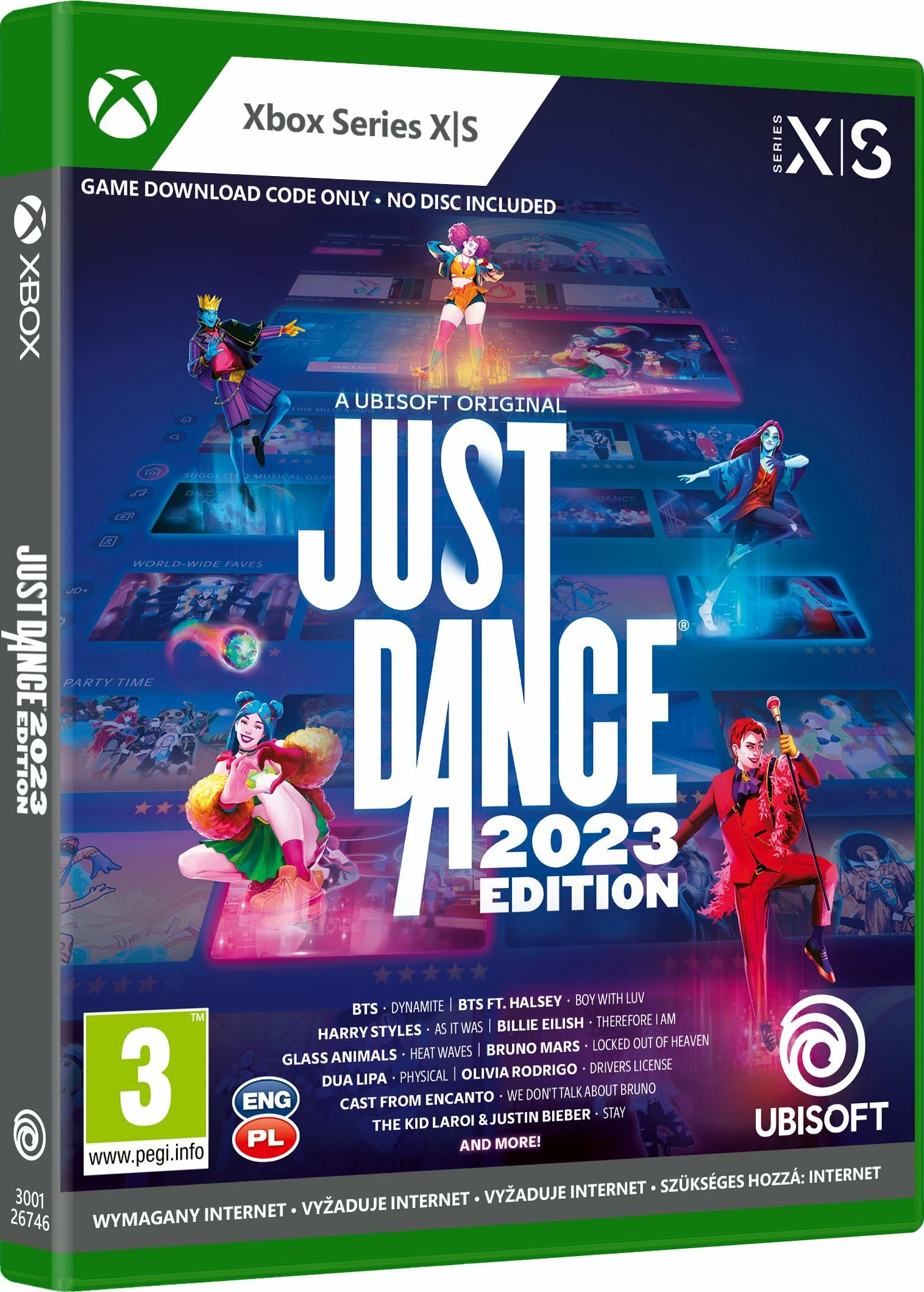 Lojë Xbox, Ubisoft Just Dance 2023 Edition, Xbox Series X|S, Standard, Download code