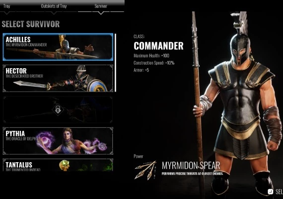 Achilles: Survivor EN/DE/FR/PL/RU/ZH/ES Global