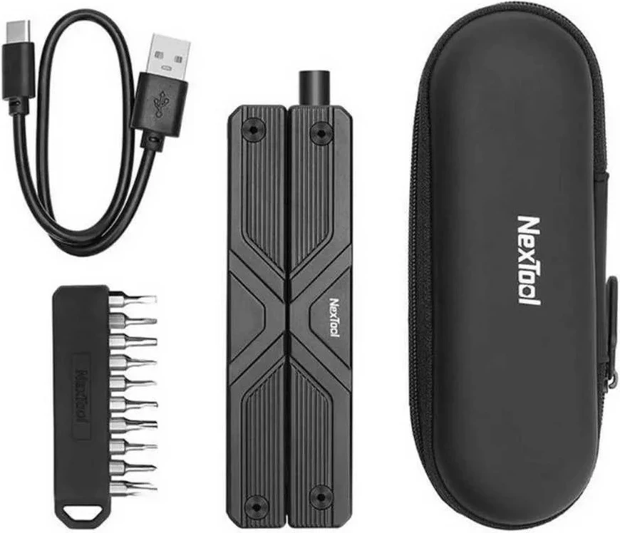 Multitool NEXTOOL GEMINI 13-in-1 me kaçavidë elektrike, çelik inox