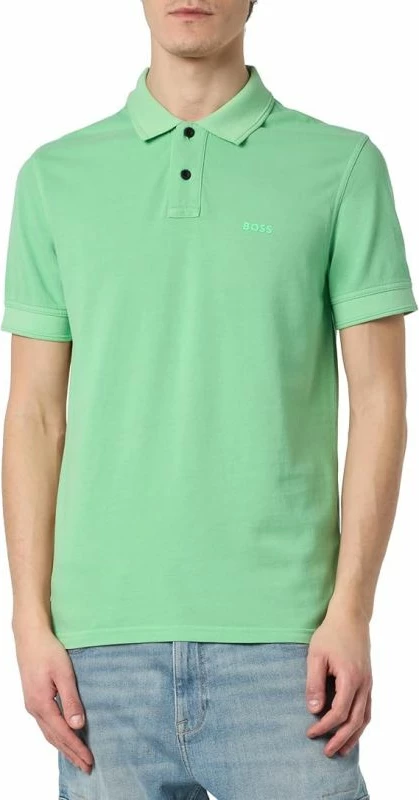 Maicë polo Boss meshkuj, e gjelbër