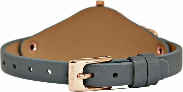 Orë dore për femra G.Rossi, rozë e artë me rrip gri