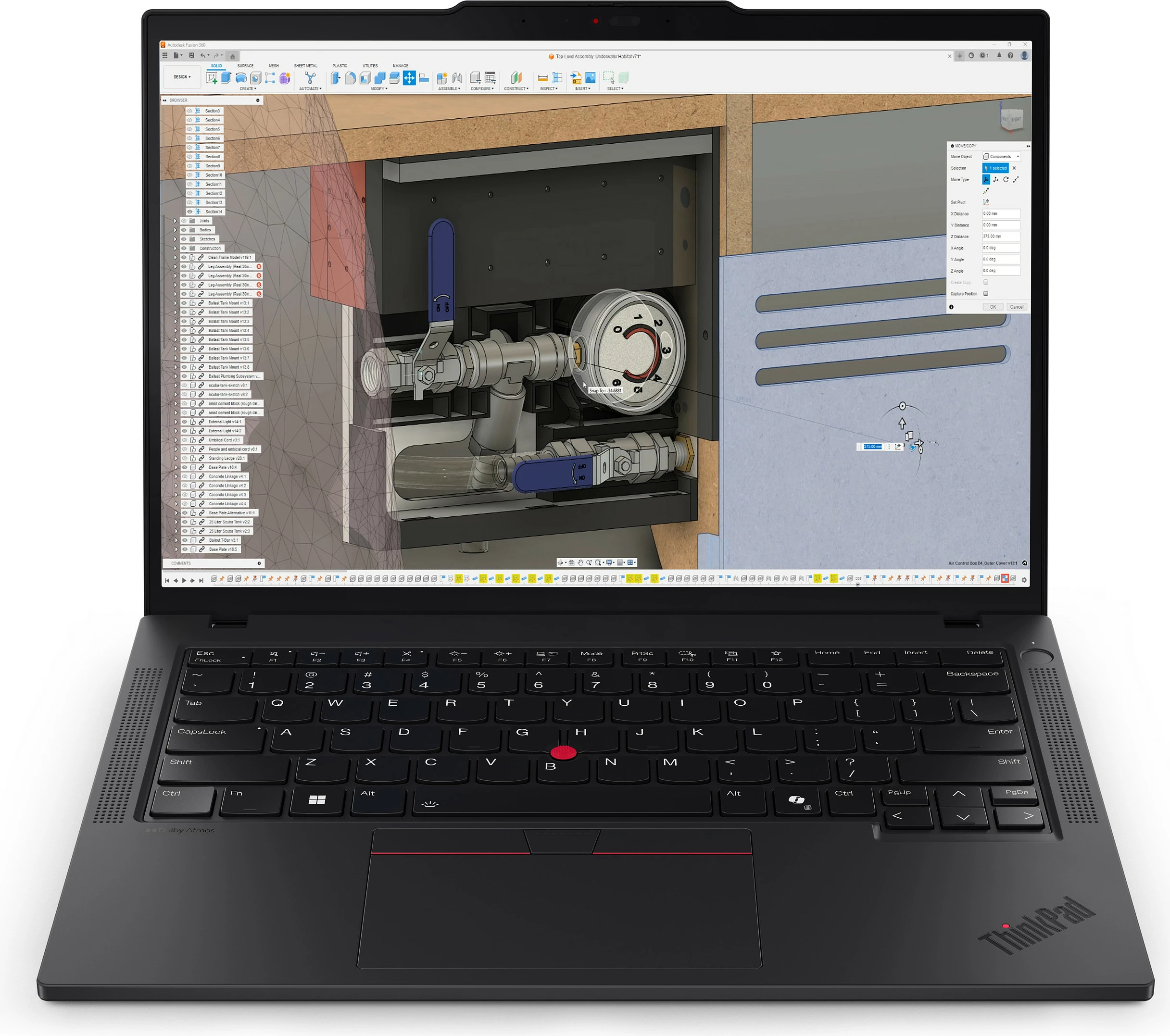 Laptop Lenovo ThinkPad P14s G6, Ryzen AI 7 Pro 350, 48GB RAM, 1TB SSD, 14" WUXGA, Windows 11 Pro, e zezë