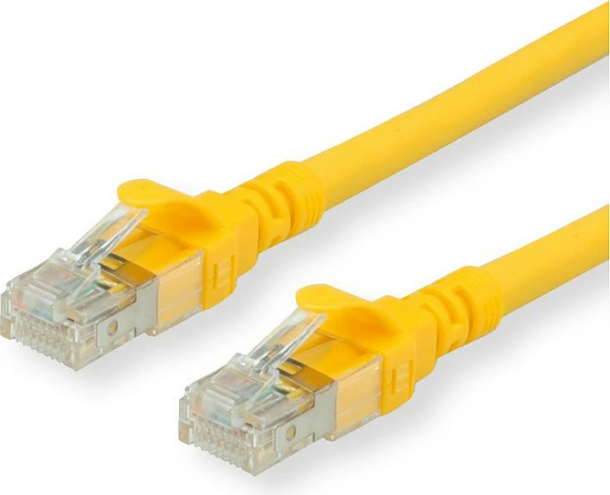 Kabllo rrjeti ROLINE 21152972, Cat6a, 0.3 m, S/FTP, RJ-45, e verdhë