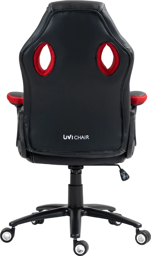 Karrige gaming/zyre UVI Hero UVI7001, mekanizëm butterfly, lartësi e rregullueshme, kuqe/zezë