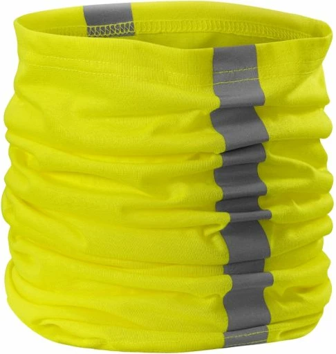 Shall unisex Malfini, modeli HV Twister MLI-3V897, ngjyrë e verdhë fluoreshente