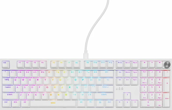 Tastierë mekanike Genesis NKG-2300, e bardhë