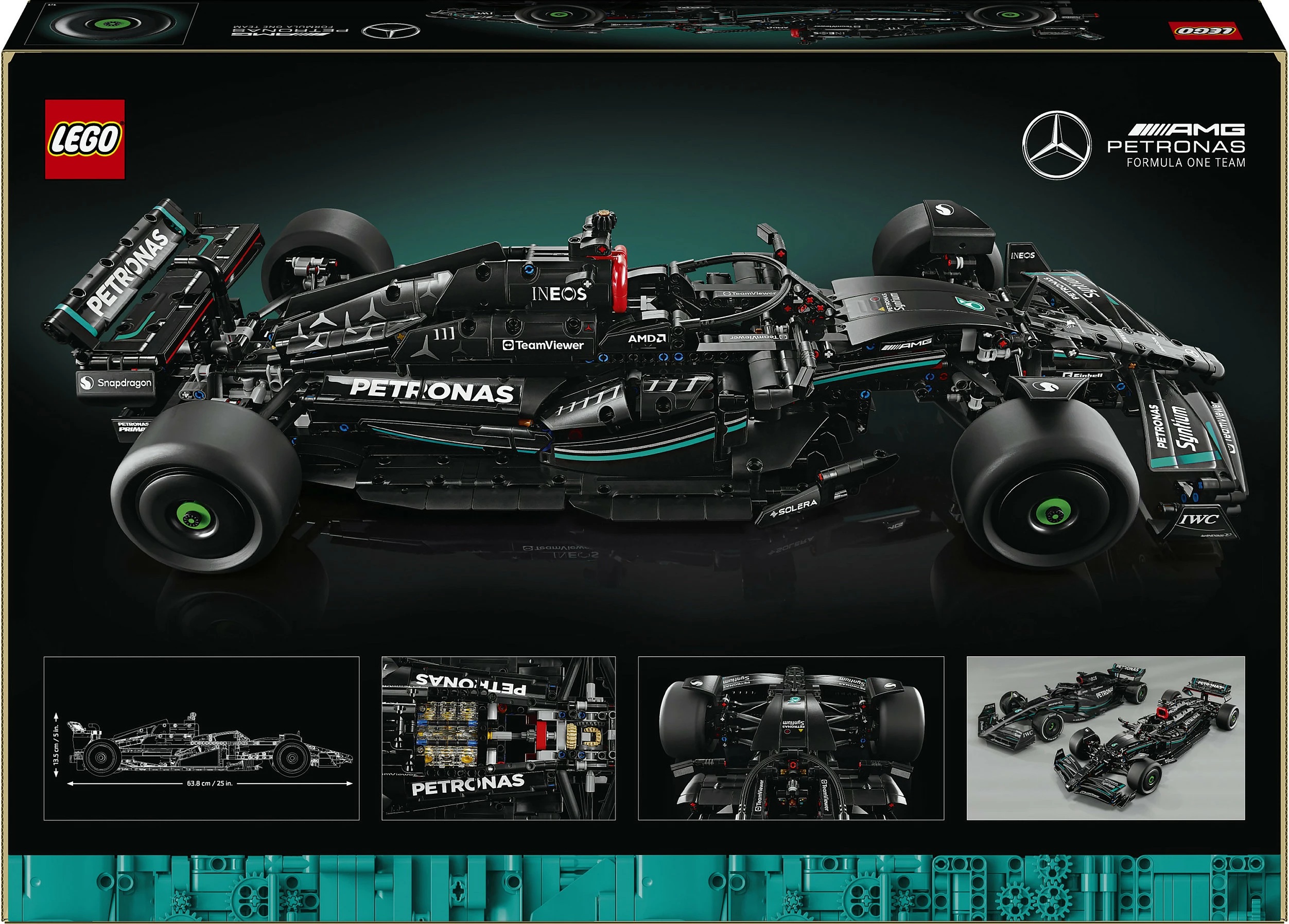Set ndërtimi LEGO Mercedes-AMG F1 W14 E Performance, 1642 pjesë