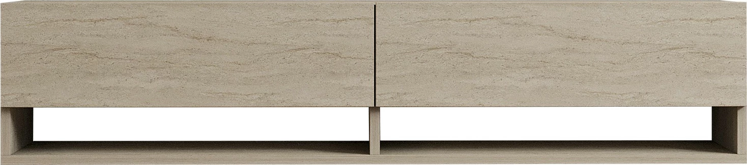 Komodë TV Hanah Home, Arges - ngjyrë travertin