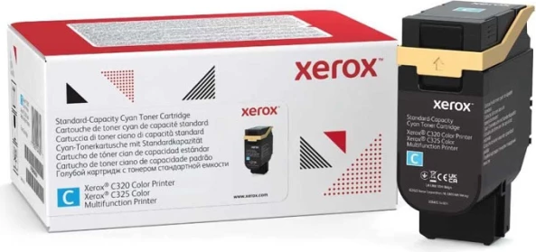 Toner XEROX 006R04824 kapacitet standard 1.800 faqe për C320/C325, cian