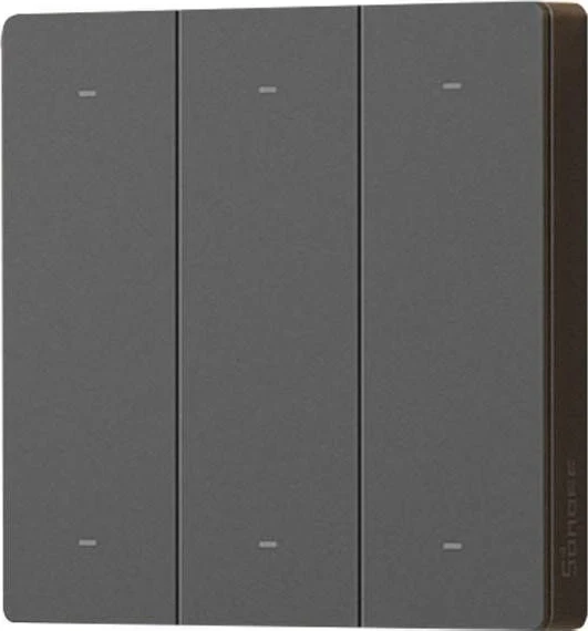 Ndërruesi i murit Sonoff R5, me 6 butona, gri