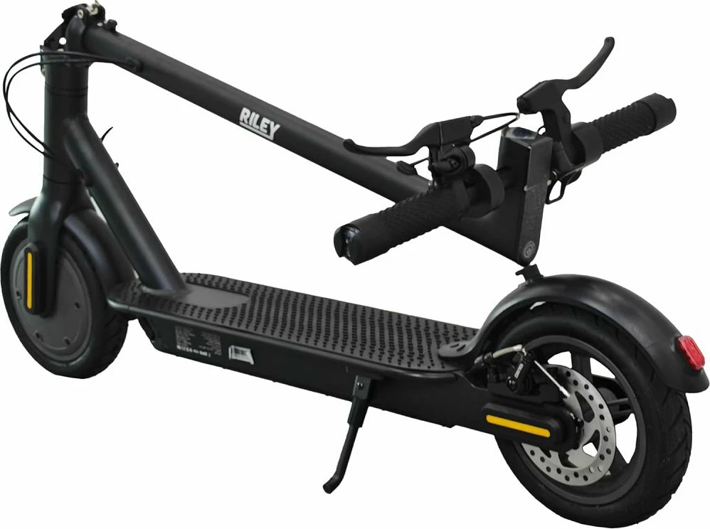 Skuter elektrik Riley RSX Plus 350W, bateri 42V/6Ah, rreze deri 25 km, goma 8.5\", i palosshëm, i zi