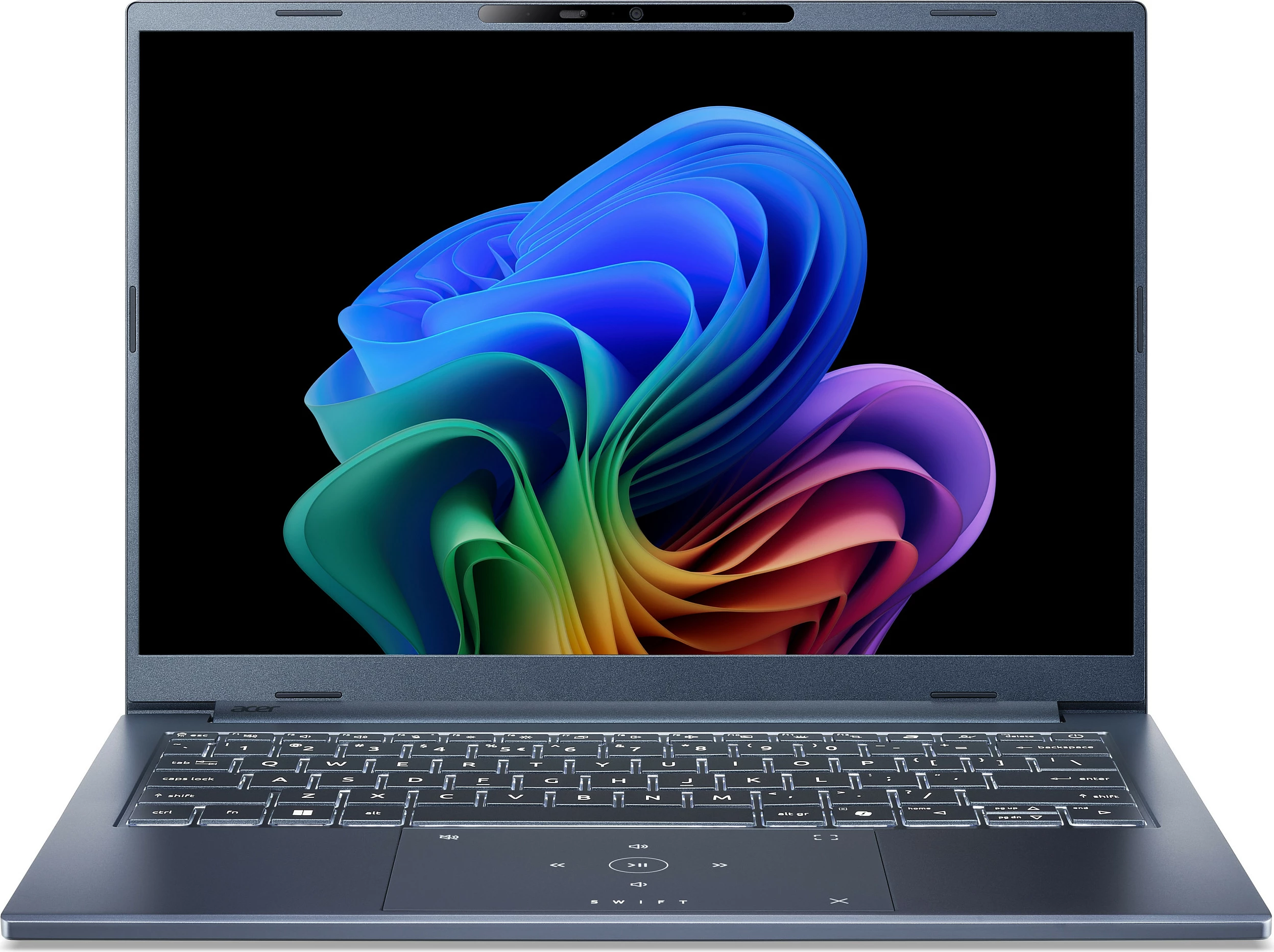 Laptop Acer Swift Go 14 AI SFG14-75-73GE, Core Ultra 7, 32GB RAM Memorje, 1TB NVMe SSD, 14" 1920x1200, Windows 11 Home, gri