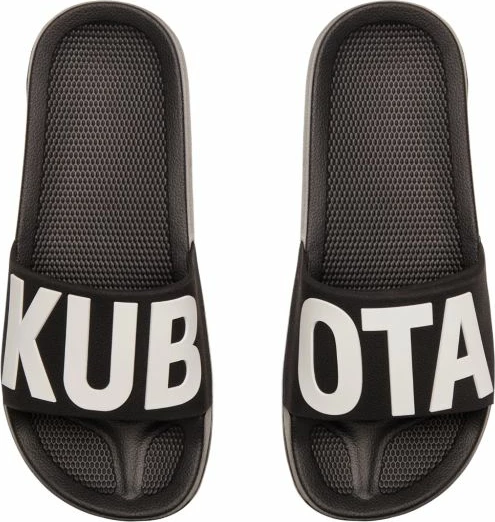 Papuqe pishine Kubota, unisex, të zeza