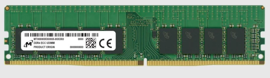 RAM Memorje Micron MTA18ASF2G72AZ-3G2R1R, 16 GB DDR4 3200 MHz ECC