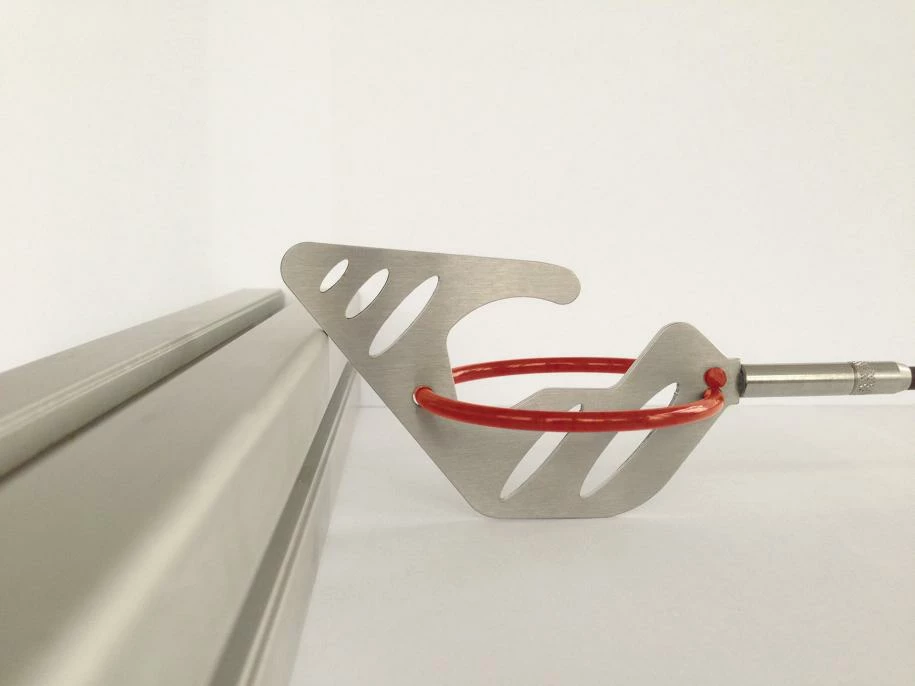 Stainless steel sliding hook - RTG Ø 6mm